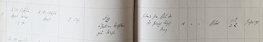 Totenbuch – Christiane Wilhelmine May