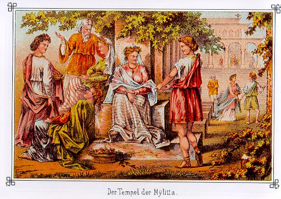 Venustempel-Illustration