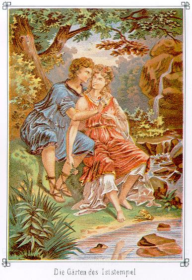 Venustempel-Illustration