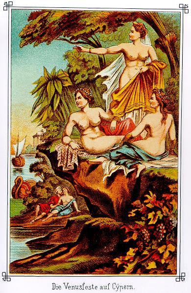 Venustempel-Illustration