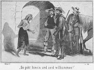 "So geht hinein und seid willkommen!"