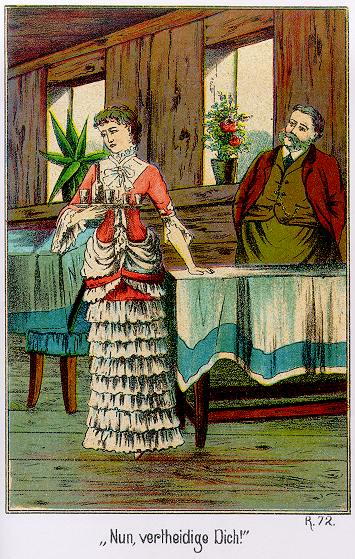 Waldröschen Illustration